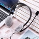 thumbnail image 4 of 100 fundas desechables elásticas para auriculares, no tejidas, almohadillas higiénicas para auriculares de juegos, realidad virtual y la mayoría de los auriculares de gran tamaño (10-12 cm)., 4 of 8