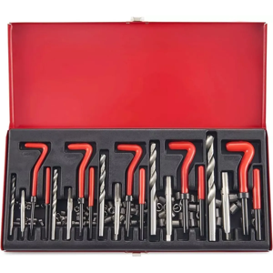 Genérico - Kit Para Reparación De Roscas, 131 Piezas X L Negro
