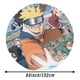 thumbnail image 5 of Naruto Mantel Redondo con Estampado Icónico de Temática, Se Adapta a la Mayoría de Mesas, Fácil de Cuidar, Regalo Perfecto para Aficionados, Amigos y Familia.152cm, 5 of 5