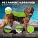 thumbnail image 5 of Chaleco salvavidas para perros Outward Hound Dawson Swim Green XS, 5 of 6