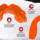 thumbnail image 4 of Protector bucal SAFEJAWZ naranja de ajuste delgado con estuche, 4 of 7