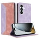 thumbnail image 1 of Funda FOXDOCK para Samsung Galaxy S24 de Cuero Premium Bicolor con Ranuras RFID, Carcasa Tipo Billetera Antigolpes y Soporte Plegable, 1 of 6