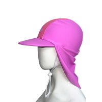 Samia - Gorro Fucsia Protección Solar Niños Tamaño Único
