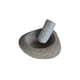 thumbnail image 2 of Mortero S triangular gris oscuro mano cilindrica  (vaciado 10-12 cm), 2 of 3