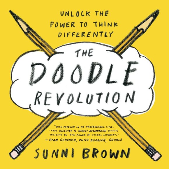 Libro Adams Media – The Doodle Revolution (La Revolución del Garabato: Desbloquea el Poder de Pensar Diferente)