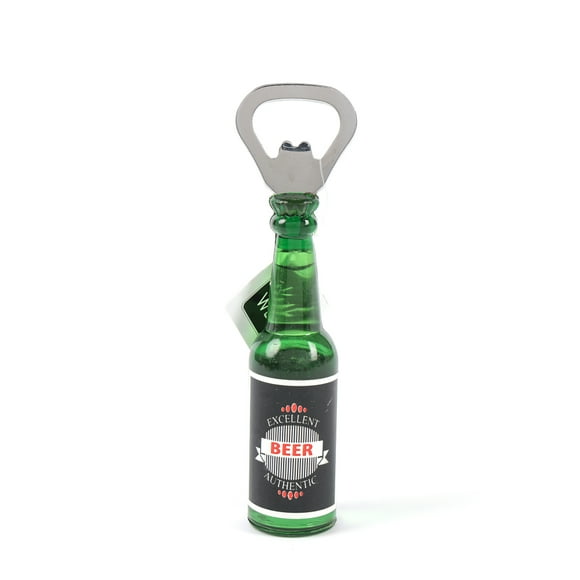 Destapador de Botellas Diseño Cerveza Lager Negro