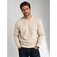 thumbnail image 1 of Poleron Polo Cuello Redondo 300g De Hombre 70/30 Basico L Beige Lisa, 1 of 3