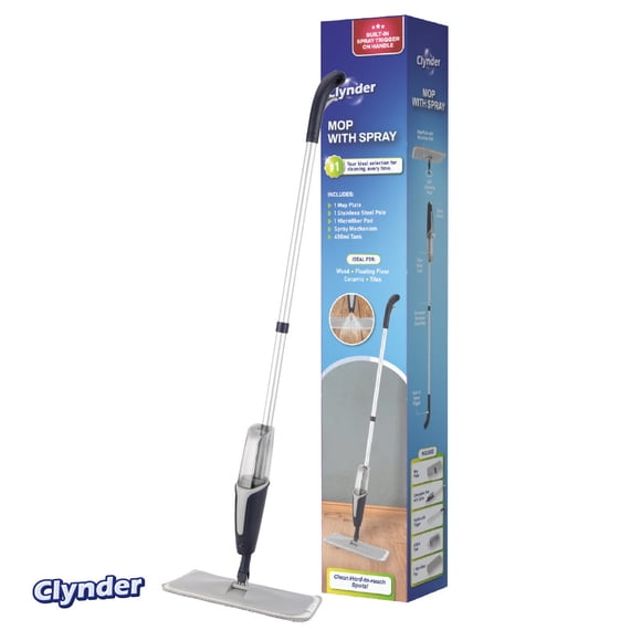 Mopa con Aspersor Trapeador Piso Spray Roceador Clynder