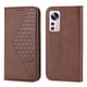 thumbnail image 1 of Funda Flip FOXDOCK para Xiaomi 12T , Estilo Billetera con Diseño Rombo, Correa de Mano y Soporte, Uso Diario, 1 of 6