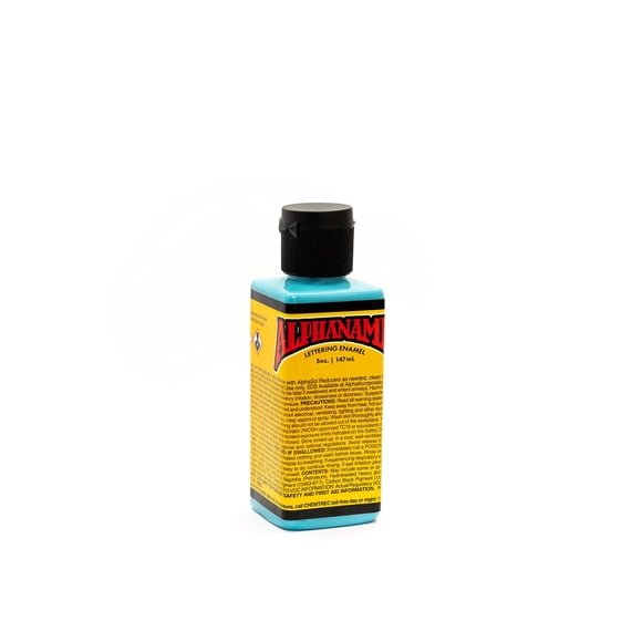 Pintura esmaltada Alpha 6 Alpha-Amel Aqua, 150 ml, para rayas