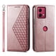 thumbnail image 3 of Funda Flip FOXDOCK para Motorola Moto G84 , Estilo Billetera con Diseño Rombo, Correa de Mano y Soporte, Uso Diario, 3 of 6