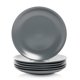 thumbnail image 1 of Plato de cena 10 Strawberry Street 27 cm pack de 6 gris carbón, 1 of 4
