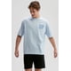 thumbnail image 3 of Polera Hombre Doble Print Celeste, 3 of 4