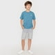 thumbnail image 4 of Polera Niño Kids Mc Bolsillo Print Turquesa Corona, 4 of 5