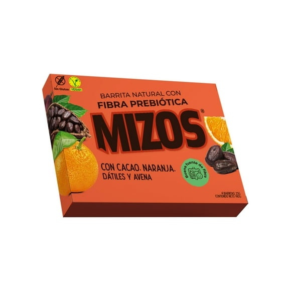 Barrita Natural Sabor Naranja Cacao 35G., 35 g