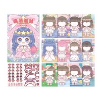 Bothyi - Pegatinas Face Book Para Niños Educativos Diy Actividades De Bricolaje Pegatinas Para Niños Estilo A