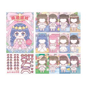 Bothyi - Pegatinas Face Book Para Niños Educativos Diy Actividades De Bricolaje Pegatinas Para Niños Estilo A