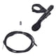 thumbnail image 2 of Manija De Control Remoto Para Tija De Sillín De Bicicleta Con Cable Y Tapa De Extremo Para Andar Al Aire Libre, Color Negro, 2 of 5