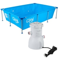 Glowup - Piscina Estructural 2612 Litros 260X160X65 Y Bomba De 3.000L