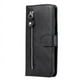 thumbnail image 1 of Funda con Cremallera para OPPO A52/A72/A92, Carcasa Cartera de Cuero PU con Soporte y Tarjetero, 1 of 6