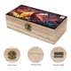 thumbnail image 3 of Grandes Héroes Caja Organizadora de Madera Rústica - Caja Decorativa Multifuncional para Escritorio, Hogar, Oficina, Joyas y Manualidades, 3 of 6