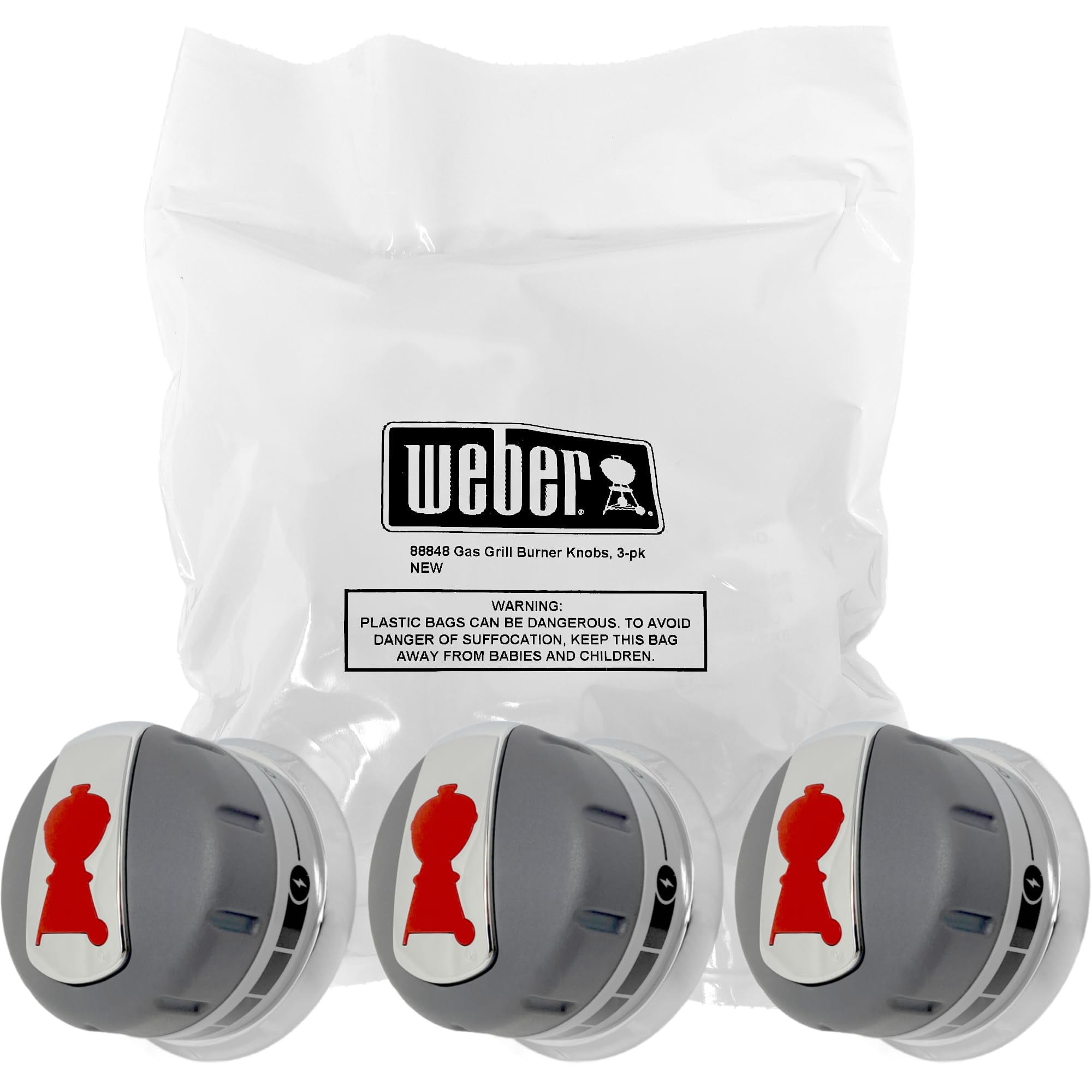 Perillas Para Parrilla De Gas Weber Genesis 2011-2016 (paquete De 3)