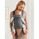 thumbnail image 2 of Portabebés BabyBjörn Mini 3D Jersey gris oscuro, 2 of 9