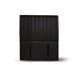 thumbnail image 1 of Respaldo Sorrento Pu Negro 1.5 Plaza, 1 of 2