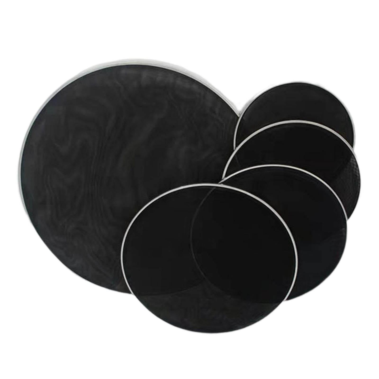 Magideal - 5 Uds., Cabeza De Tambor, Piel De Cabeza De Tambor, Accesorios De Percusión, Juego De Batería Profesional Duradero, Piel De Cabeza Para Principiantes, , 10 12 14 16 22 10 12 14 16 22 Pulgadas