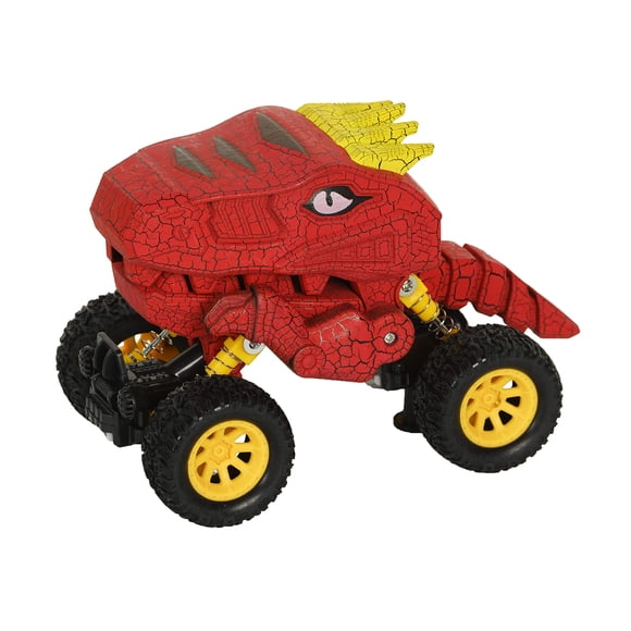 Camión de juguete Aeromax Dino-Faur Pull Back Dinosaur para niños a partir de 3 años