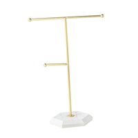 Magideal - Soporte Para Joyería, Soporte Para Presentación De Joyería, Dor De Joyas De Metal, Soporte Para Collares, Relojes, Tiendas Para El Hogar, Oro