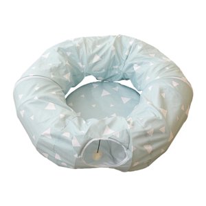 Ioensy - Cama Túnel Para Gatos, Juguete Interactivo Plegable Para Gatos, Hurón, Conejo Y Gatito