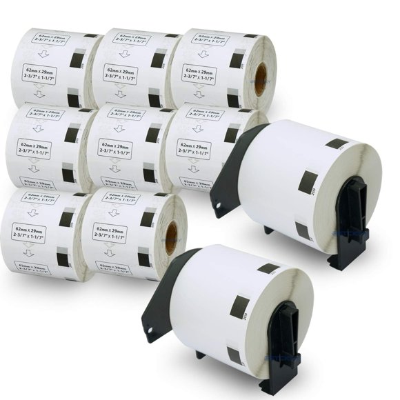 Etiquetas BETCKEY 62x29 mm – 10 rollos y 2 soportes