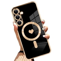 Funda Magnética Aigomara Para Samsung Galaxy S25 Negra