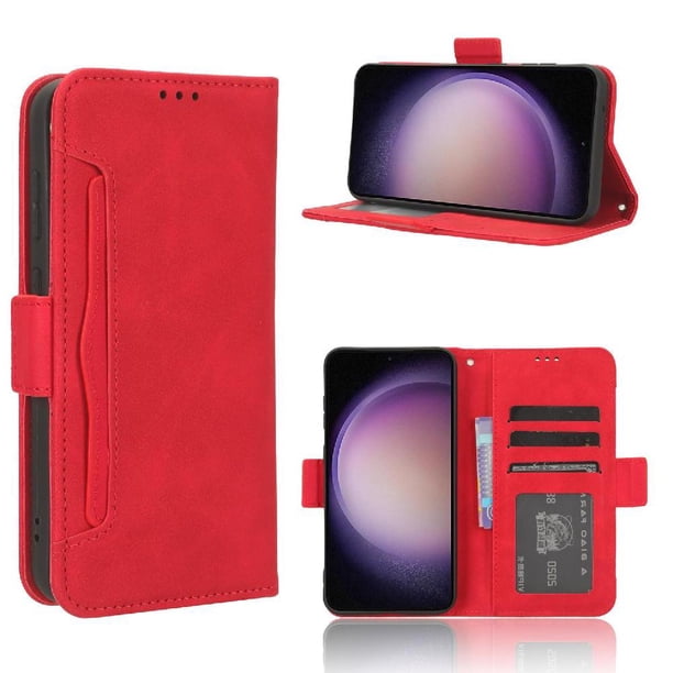 Funda Tipo Billetera FOXDOCK para Samsung Galaxy S23 FE 5G – Tapa Flip con Tarjetero