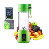 Totalclick - Juguera Licuadora Batidora Jugos Portatil Recargable Usb Verde