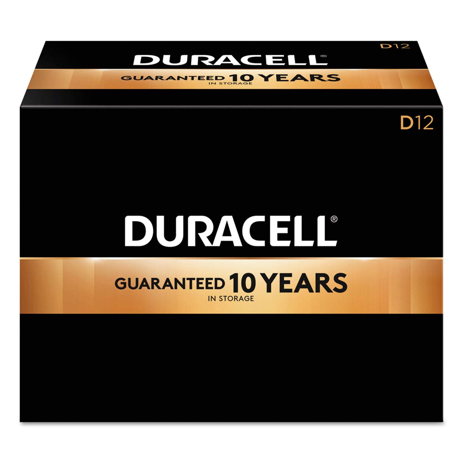 Batería Duracell Coppertop Mn1300 Alcalina, Tamaño D, Paquete De 12