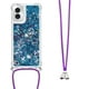 thumbnail image 4 of Funda FOXDOCK para Motorola Moto G Power 5G 2024 con Cuerda Ajustable, Brillo Líquido, Protección Antigolpes y Lente – Ideal para Regalo, 4 of 6