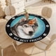 thumbnail image 4 of Husky Siberiano theme Fitted Round Tablecloths Elastic Edged Table Covers Waterproof Table Cloth For Kitchen Holiday Party Tables Decor 150cm, 4 of 6