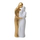 thumbnail image 5 of Resina Familia Pareja Estatuilla Escultura Escritorio Decoración Familia Oro, 5 of 5