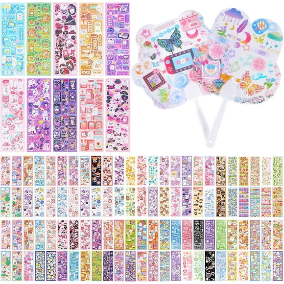 Stickers Kpop Tmtains 100 Hojas para Photocard