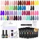 thumbnail image 1 of Kit de gel de uñas de polietileno ROSALIND Coloful de 34 colores con lámpara UV, 1 of 9