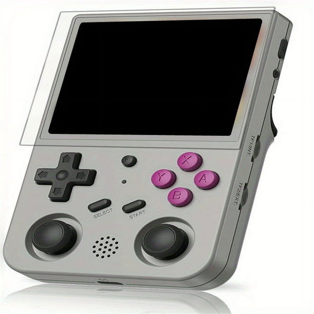 RG353V Retro Handheld Gaming Console Dual OS Android 11 & Linux, 64G TF Card, 5G WiFi, HDMI, IPS Screen Play PSP, DS, NDS, N64, SS, GBA, FC, PS1 & More Enjoy Online Battles, Streaming & Retro Fun