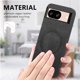 thumbnail image 5 of Magnetic Slim Case for Google Pixel 8A with Camera Guard & Anti-Scratch Back Black, 5 of 5