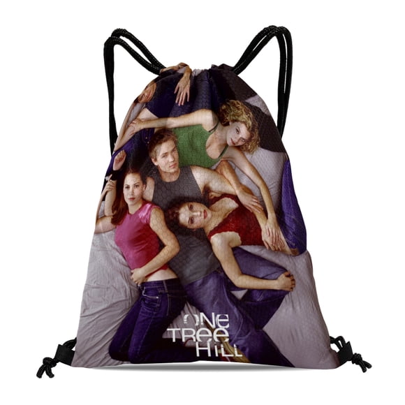 Tree Hill Mochila de Cuerdas para Deportes y Gimnasio, Bolsa de Cuerdas Resistente al Agua, Bolsa Cinch, 30×40cm