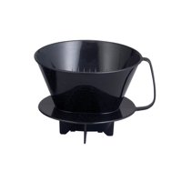 Filtro Para Preparación De Café Pour-Over Cone Fino Number 4, Negro