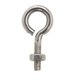 thumbnail image 1 of Perno de ojo ACE 1/4 pulg x 5 cm L Acero inoxidable con tuerca, 1 of 1