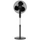 thumbnail image 1 of Ventilador de pedestal PELONIS Supreme 16, negro, 40 cm, con mando a distancia, 1 of 7