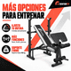 thumbnail image 2 of Banco Multifuncional Centurfit Gym Pecho Bicep 5 En 1 Pesas Gris, 2 of 9