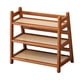 thumbnail image 4 of Soporte para jarabe de café, organizador de estación de café, almacenamiento de condimentos, estante de mostrador de cocina de 3 niveles, soporte para Marrón, 4 of 5